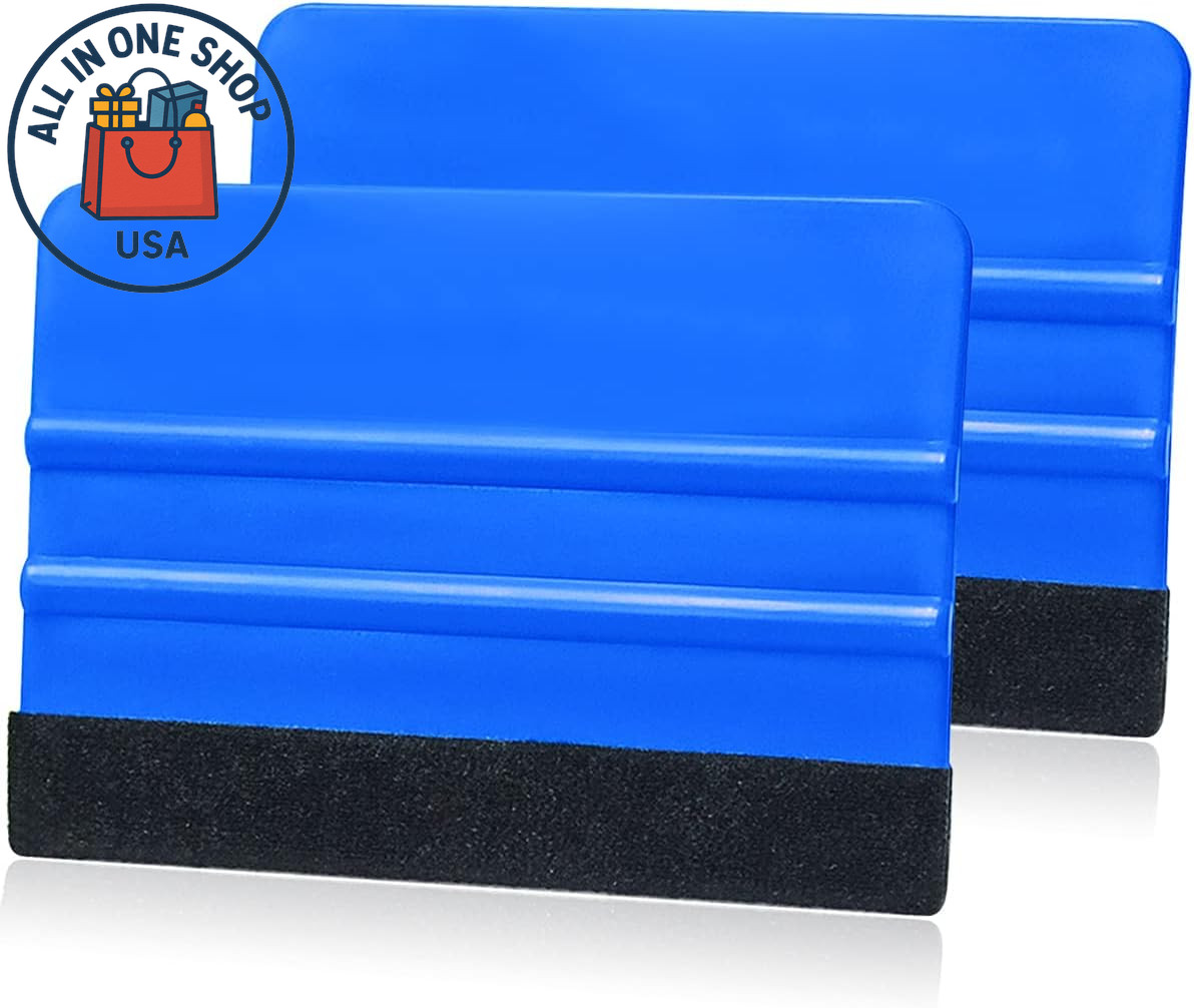 Wallpaper Smoothing Tool Set – Vinyl Squeegee for Peel and Stick Wallpaper