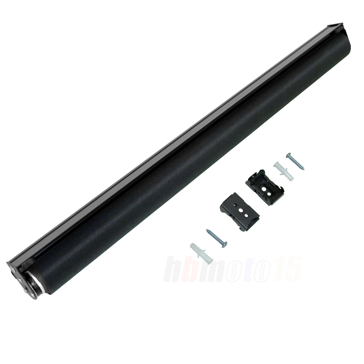 72″*72″ Cordless rolling Curtain pull down locking Slight light Transmission BK