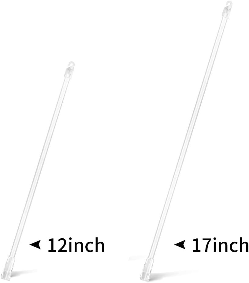 17 Inches 2 Pieces Blind Wand, Vertical Blinds free size, As Picture Show