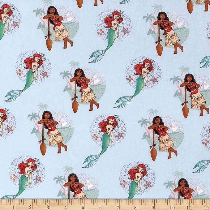 Princess Ultimate Celebration Badge Multi Cotton Curtain