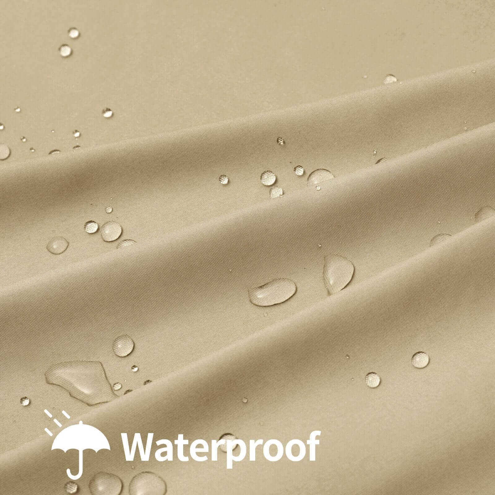 OutdoorLines Waterproof Indoor Outdoor 52″W x 84″L (Pack of 1), Beige