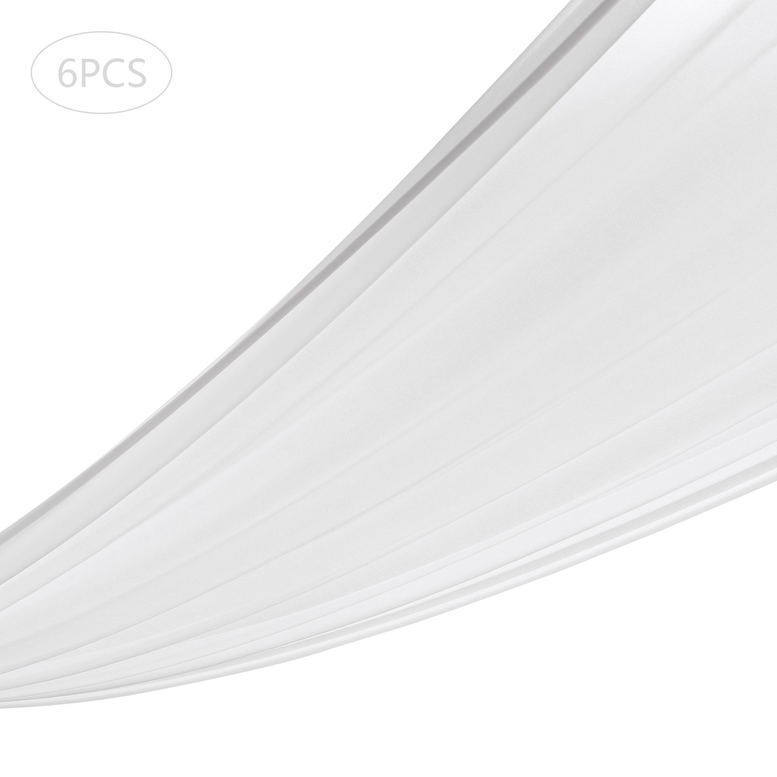 6 Panels White Ceiling Drapes for Wedding Ceiling Drapes 5ftx20ft Wedding Arch