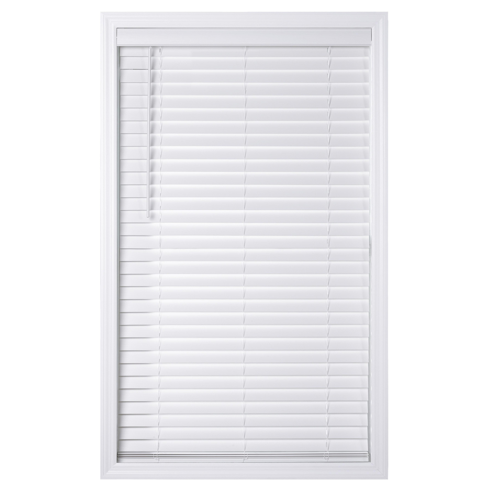 VENETIAN WINDOW BLINDS 2″ Cordless Faux Wood Horizontal—- Choose Your Size