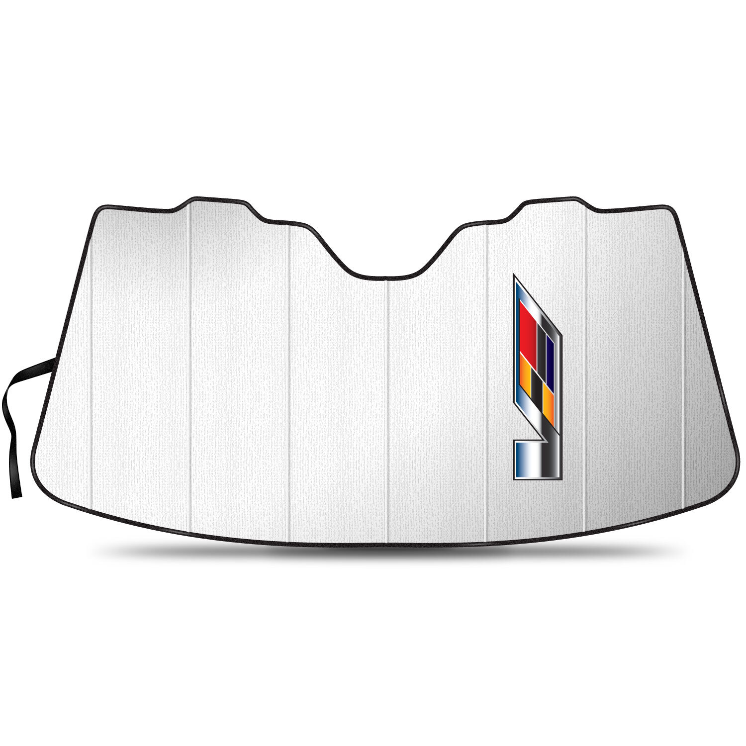 Cadillac V Logo Logo Jumbo-Size Stand Up Universal Fit Auto Windshield Sun Shade