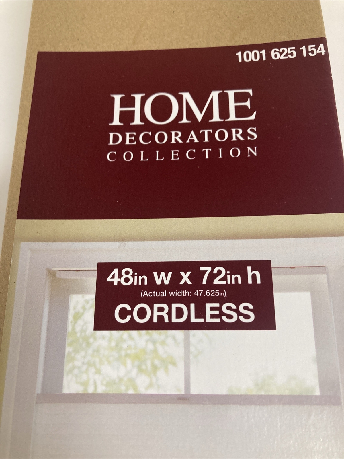 New HDC Top Down/ Bottom Up Cordless Cellular Shade Light Filtering Snow Drift
