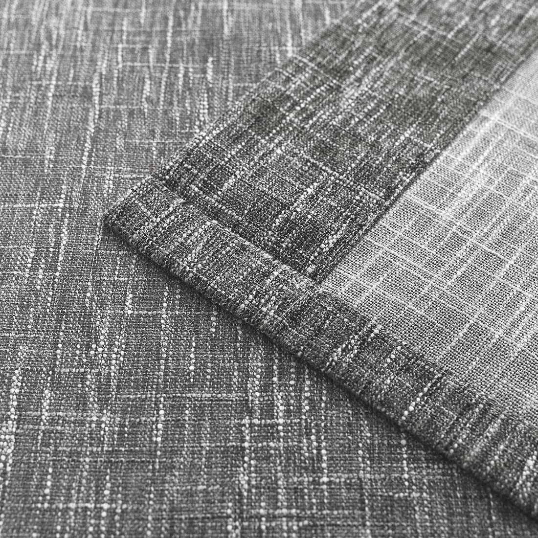 Central Park Ombre Window Curtain Panel Linen Gradient Print On Rayon Blend