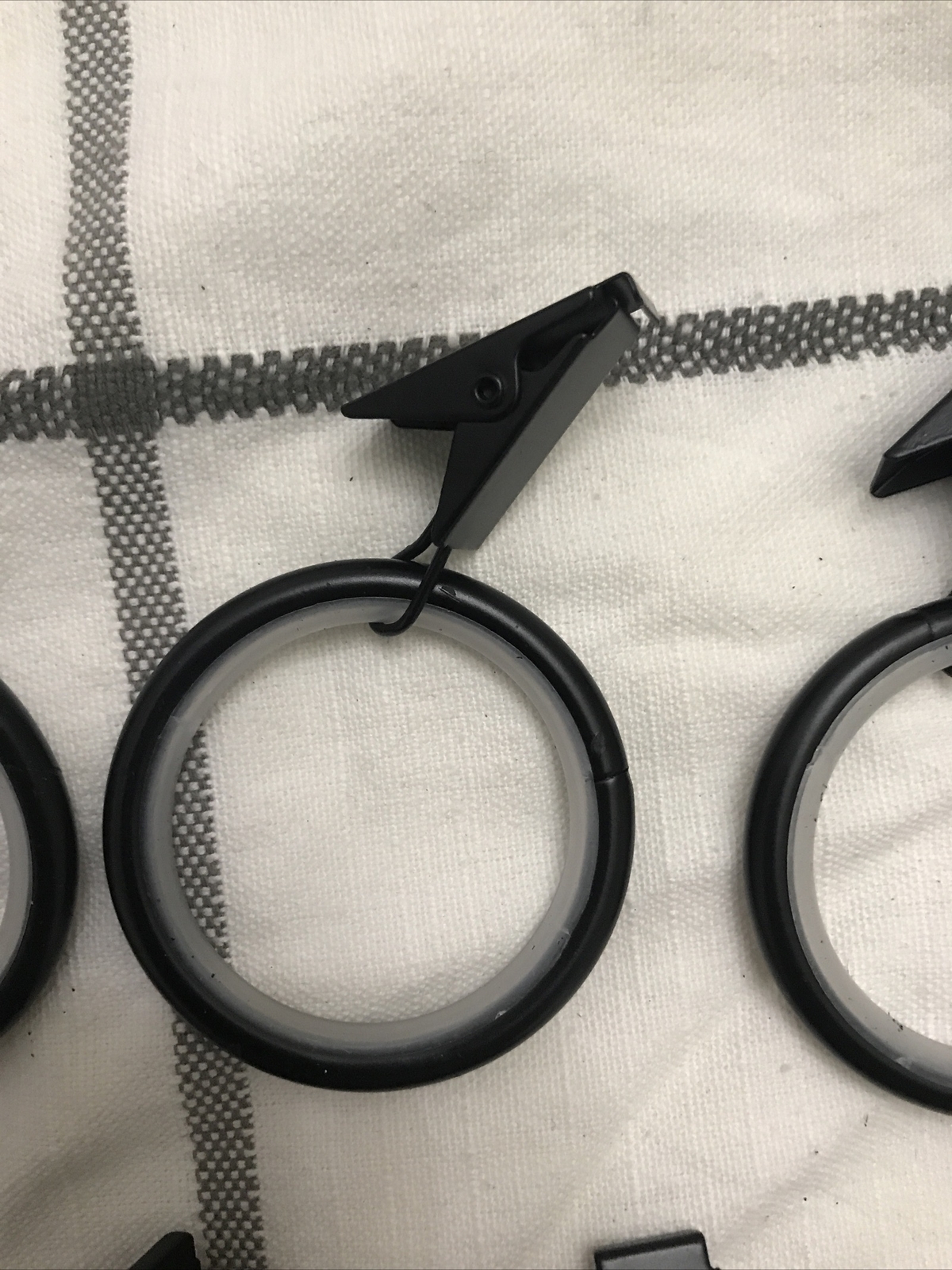 (8-Pk) Urbanest Curtain Drapery Rings with Clips 1203521