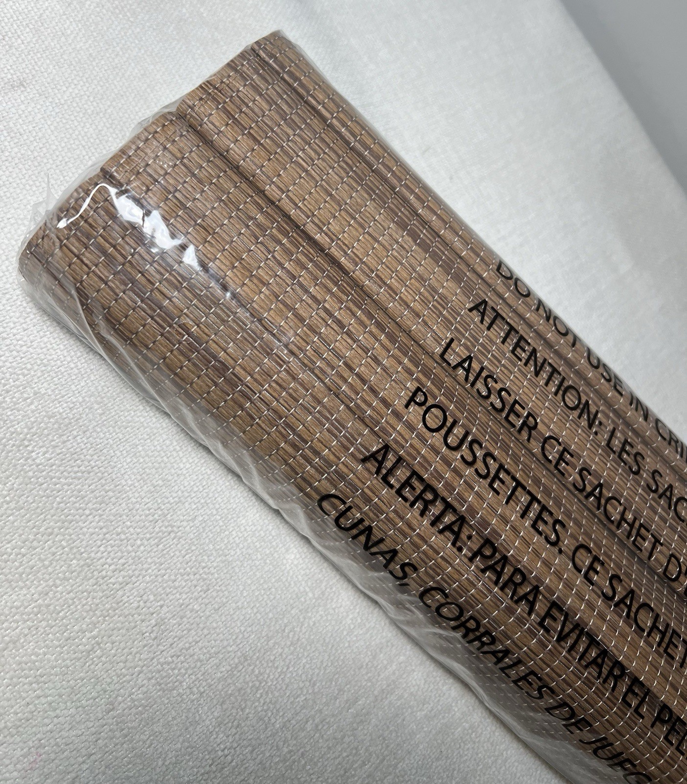 Pottery Barn Cstm Sutton Natural Roman Shades 34X72 Brown