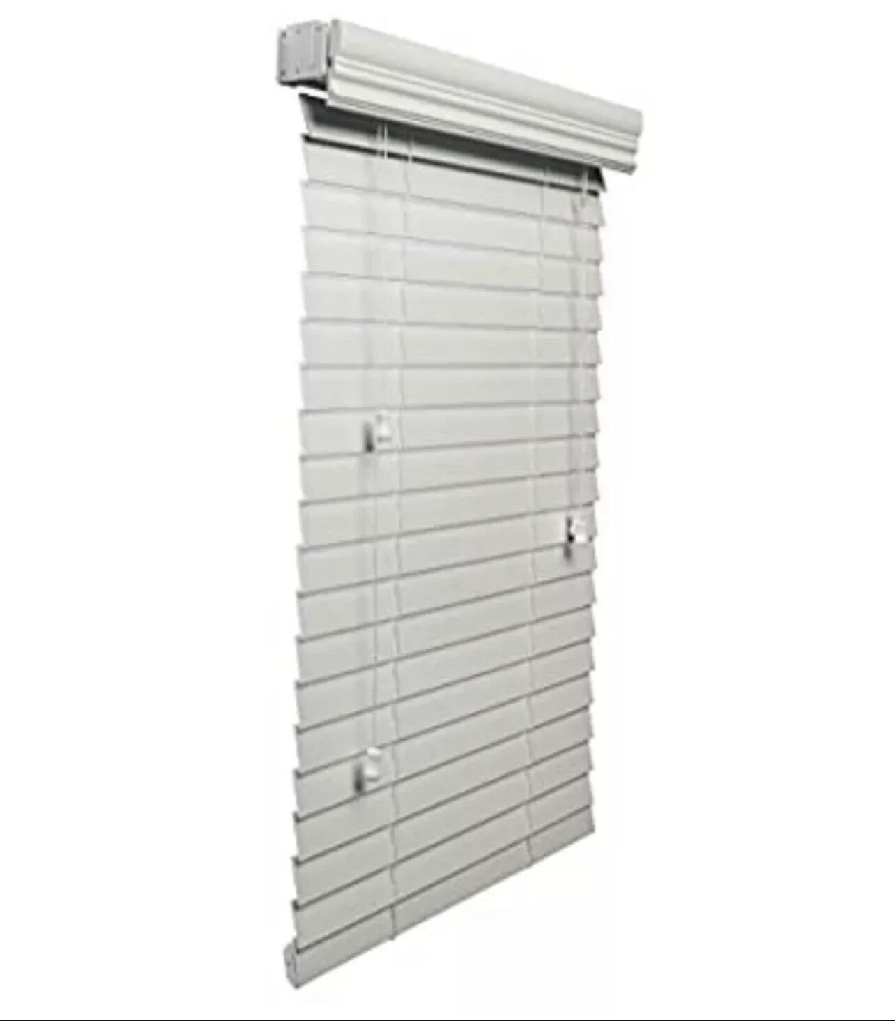 2-Inch Faux Wood, Premium Window Blinds White 27X48