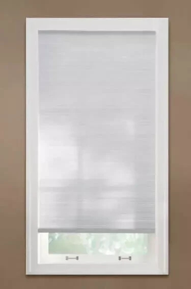 Snow Drift Cordless Light Filtering Cellular Shade – 28.25 in. W x 72 in. L