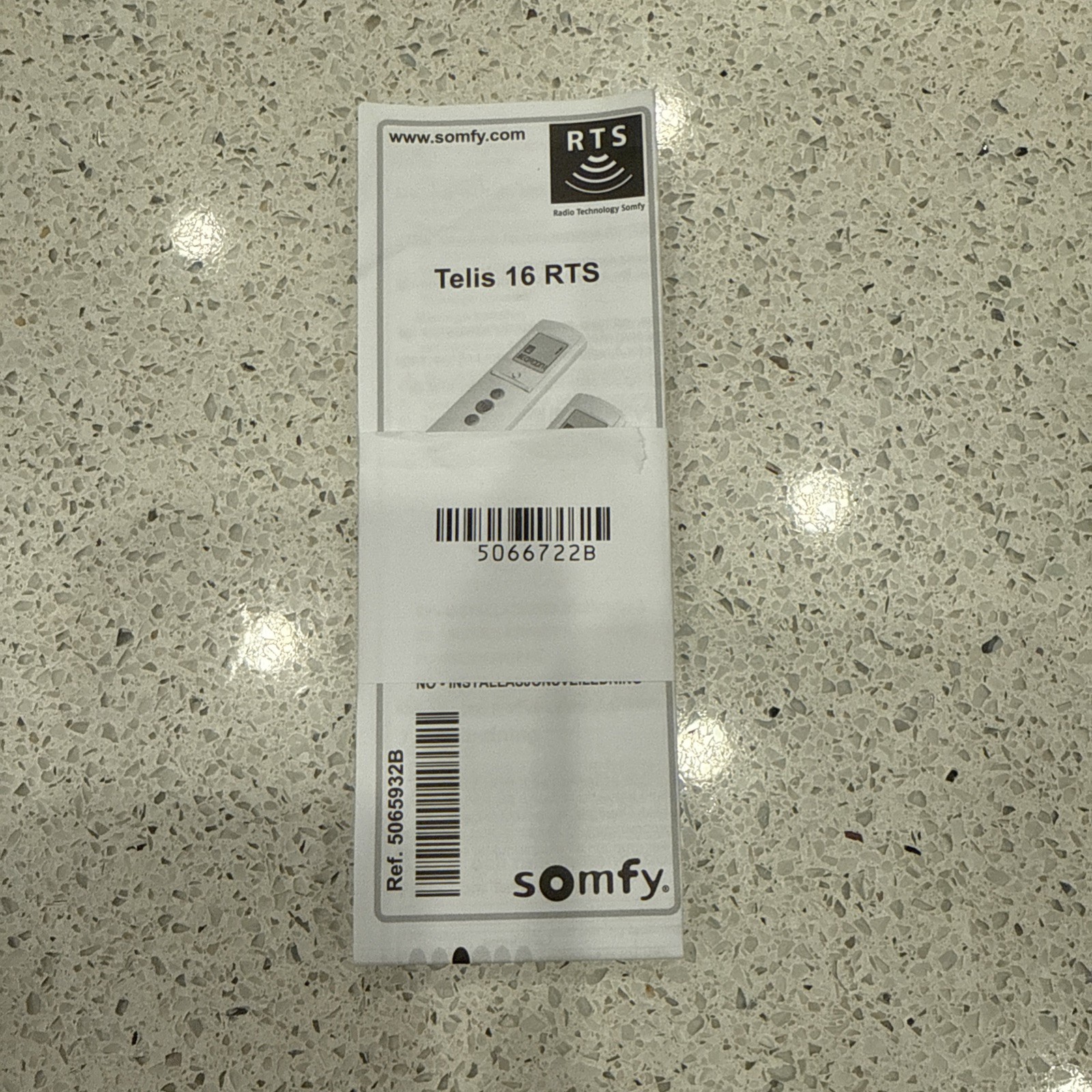Somfy Telis 16 Pure RTS Remote Control NEW✅ SOMFY✅ ORIGINAL✅ BEST PRICES✅