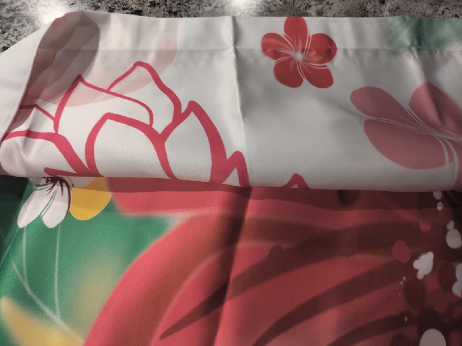 Polyester Grommet Floral Light Filtering Curtain Panels Set 2 Multicolor 108×84