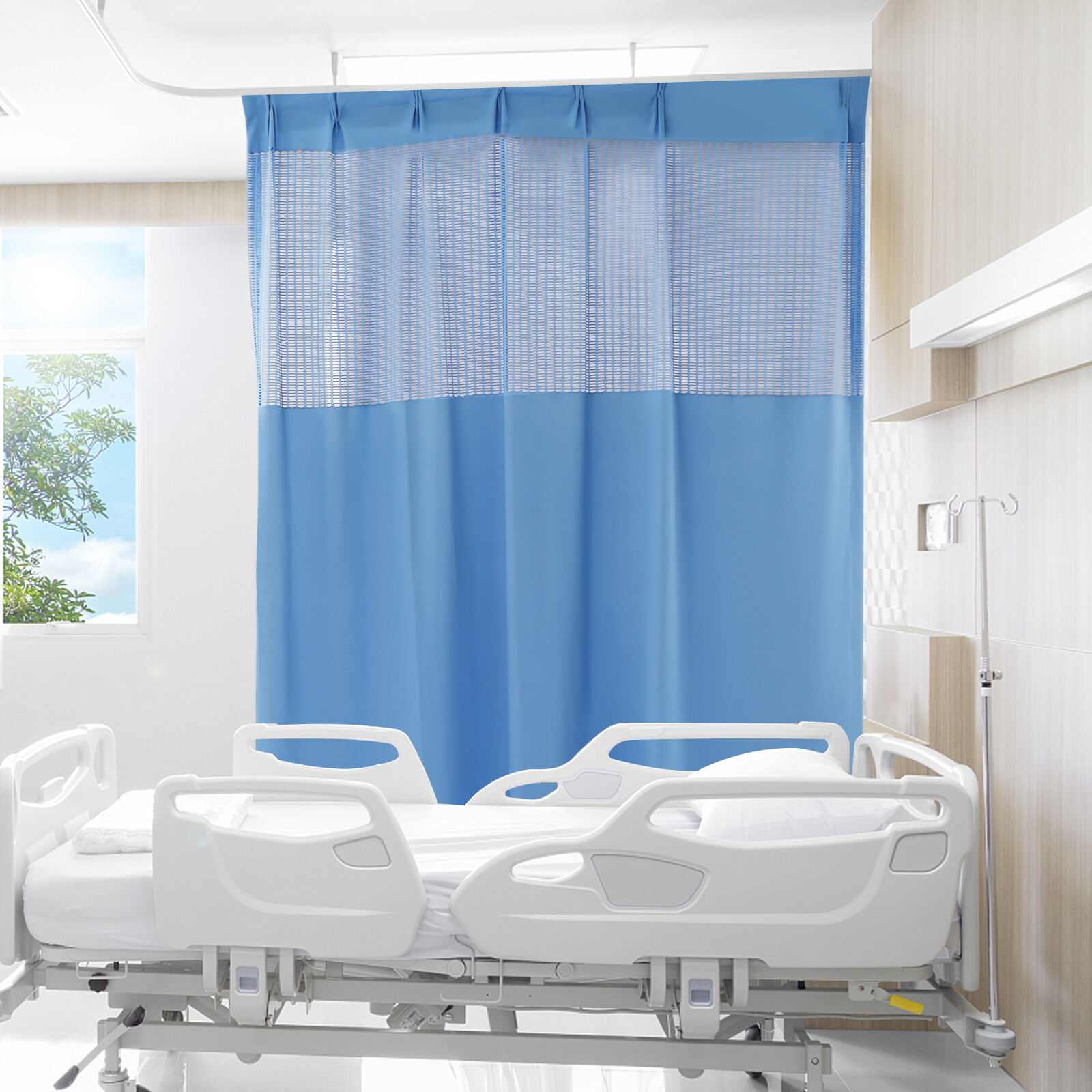 Medical Curtain Privacy Room Divider Drapes for Hospital Medical Clinic SPA
