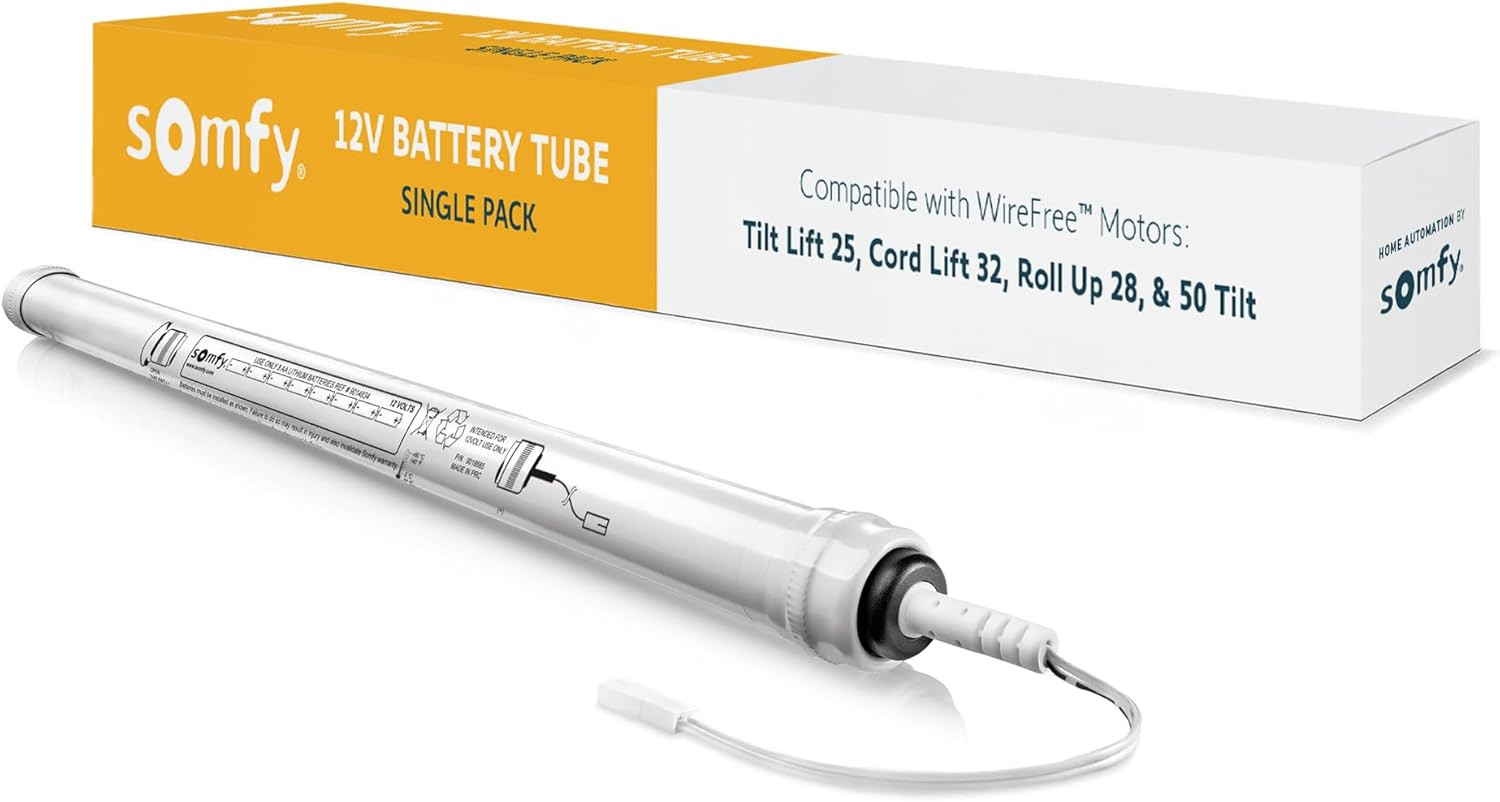 12V DC Reloadable Battery Tube 2 Pack and Y Harness – 2 Replacement Battery Tube