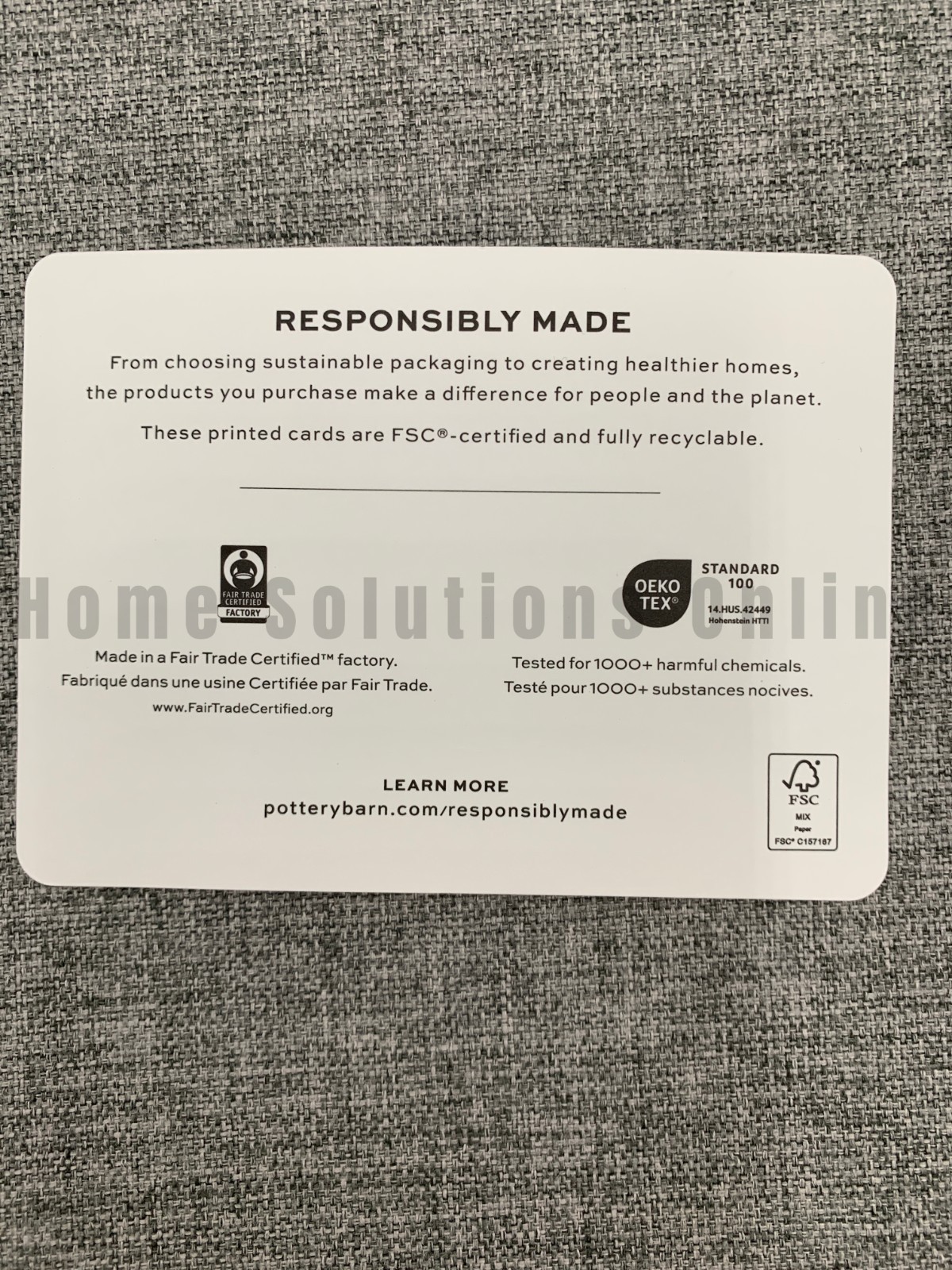 Pottery Barn Peace Quiet Noise Reducing Blackout Curtain Gray 108″ #B6026