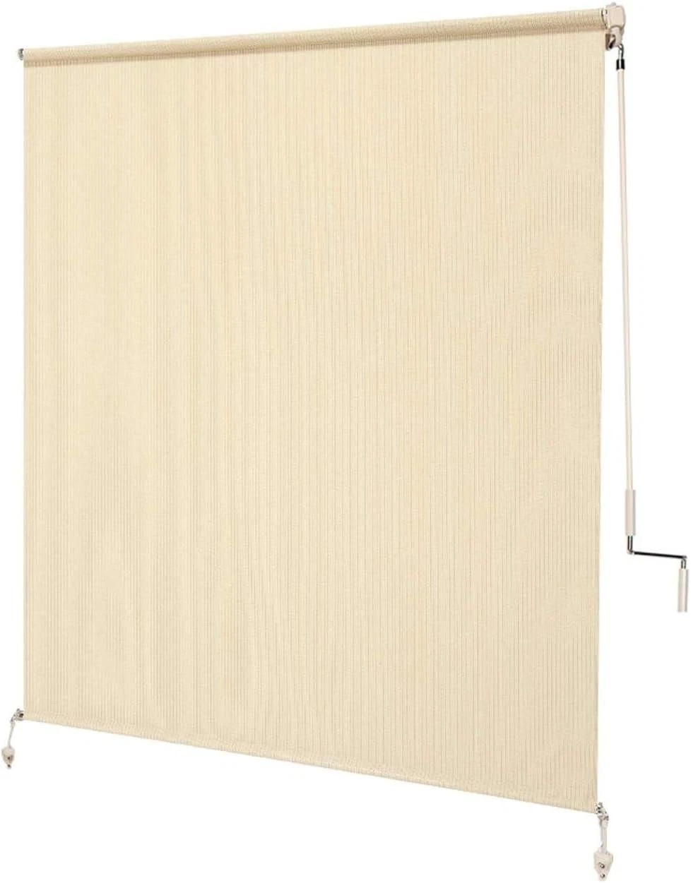 Outdoor Cordless Sun Blocking Roller Shade