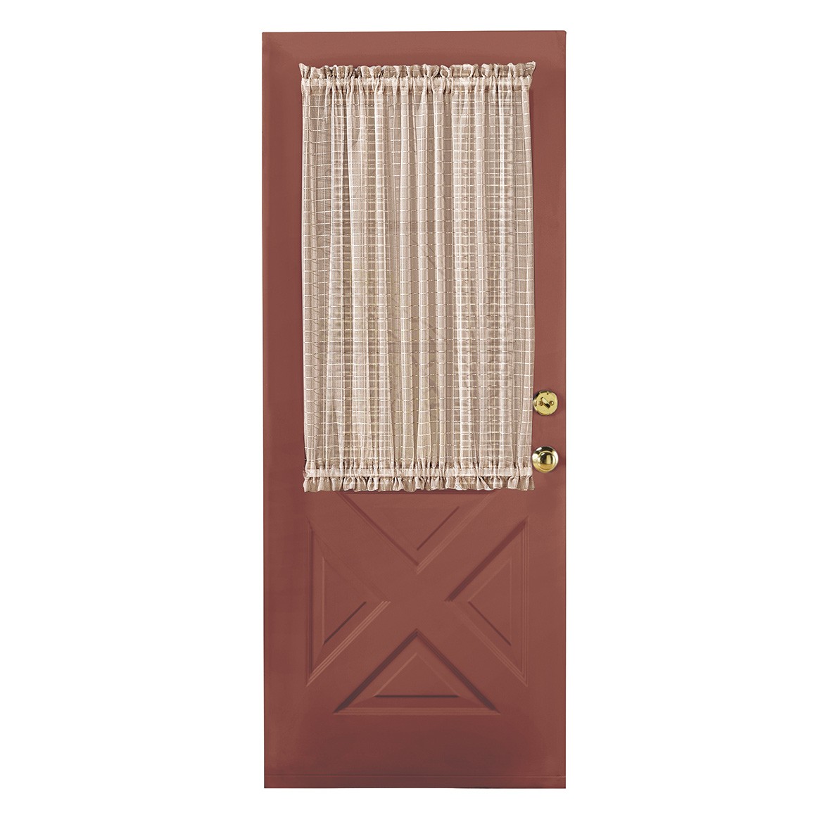 Montauk Sheer Door Panel, Ivory, 53″ x 40″