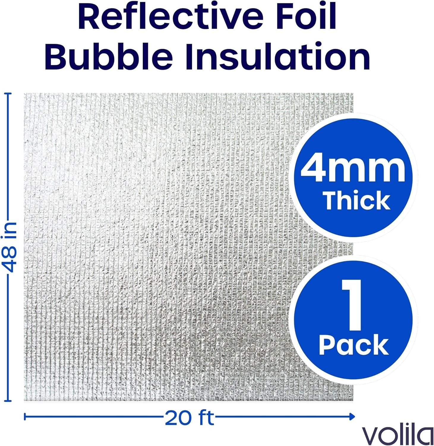 Double-Sided Aluminum Foil Bubble Insulation