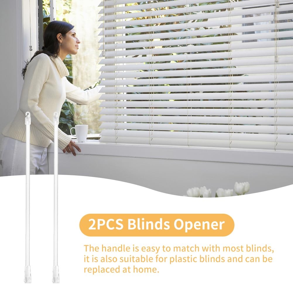 AOOCEEPAW 17 Inches 2 Pieces Blind Wand, Vertical free size, As Picture Show