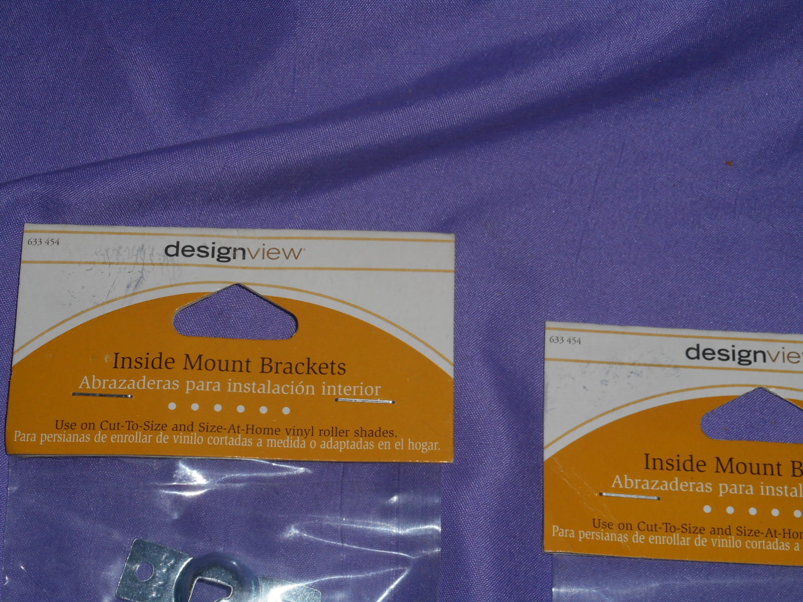 10 NEW DESIGNVIEW INSIDE MOUNT MOUNTING BRACKETS ROLLER SHADE BLINDS