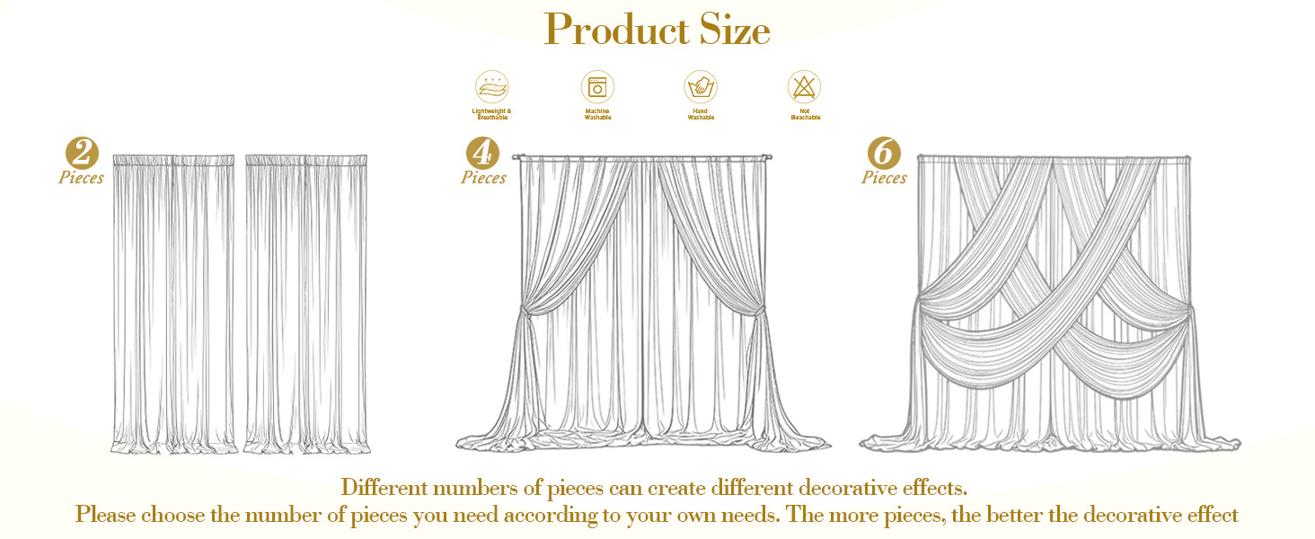 40x10ft Champagne Glitter Sequin Photo Backdrop Curtain for Parties Wrinkle