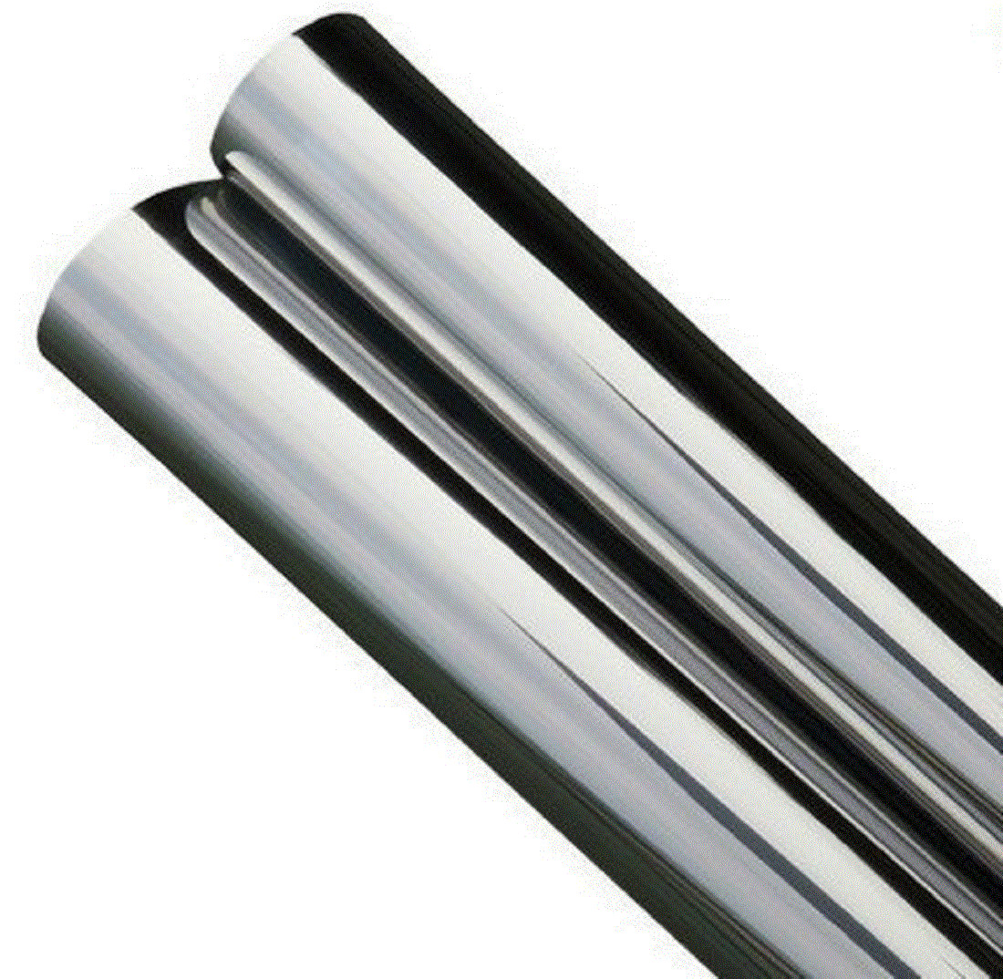 Silver Black one way mirror 15% Window Tint Film Auto Residential Intersolar®