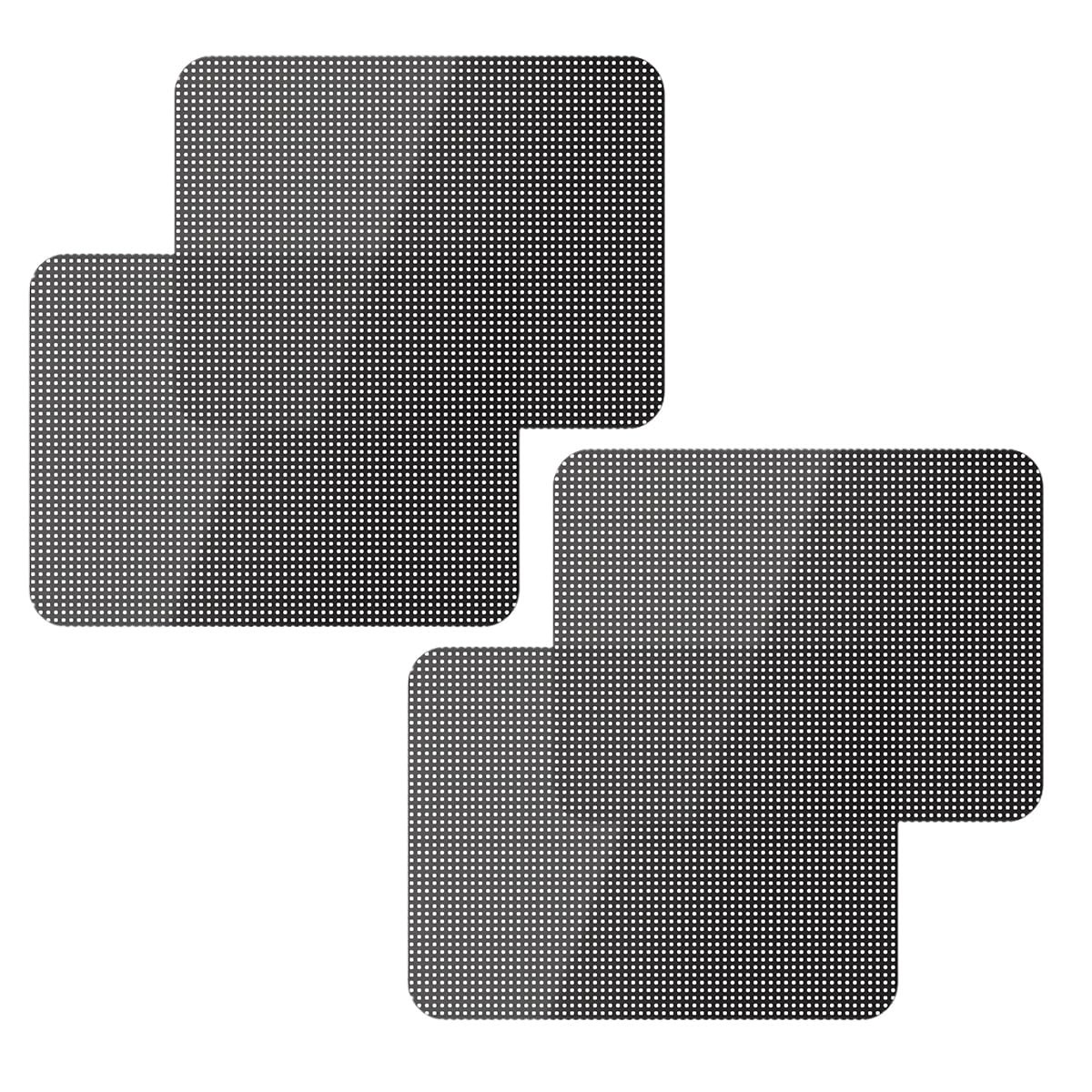 ZIMISI 4PCS Car Side Window Sunshade, Block UV Rays 16.77 × 14.96 inch, Black