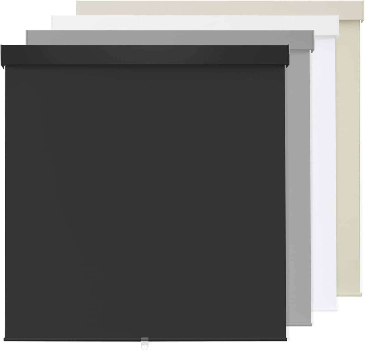 Cordless Blackout Roller Shades 45″ W x 72″ H, UV Protection, Thermal Insulation