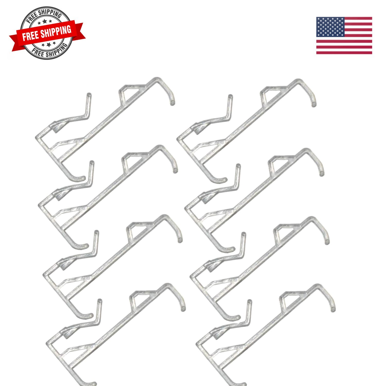 Valance Clips 1-3/4″ 8Pack for High Profile Blinds,Horizontal Faux & Wood Bli…