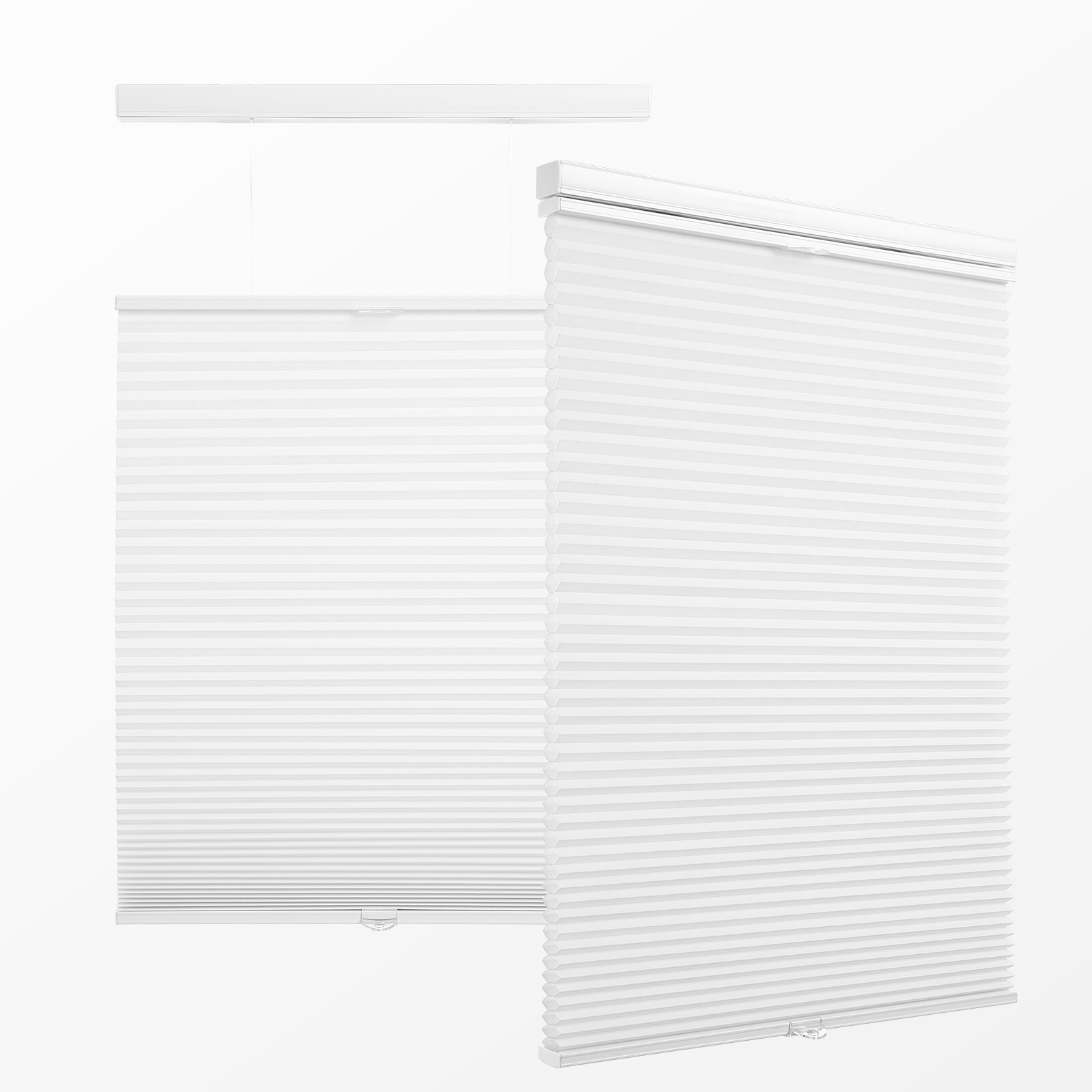 CUSTOM CUT Honeycomb Top Down Bottom Up Light Filtering Cordless Cellular Shades