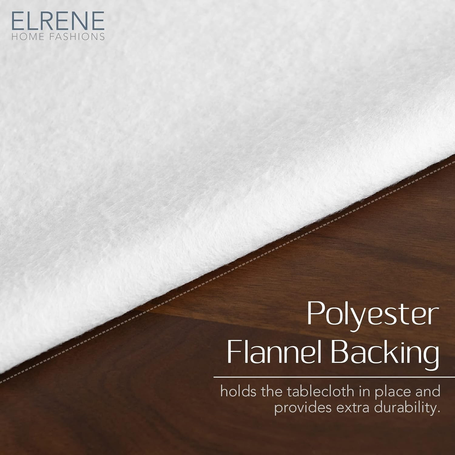 Home Fashions Savannah Boho Paisley Water- and Stain-Resistant Vinyl Tablecloth