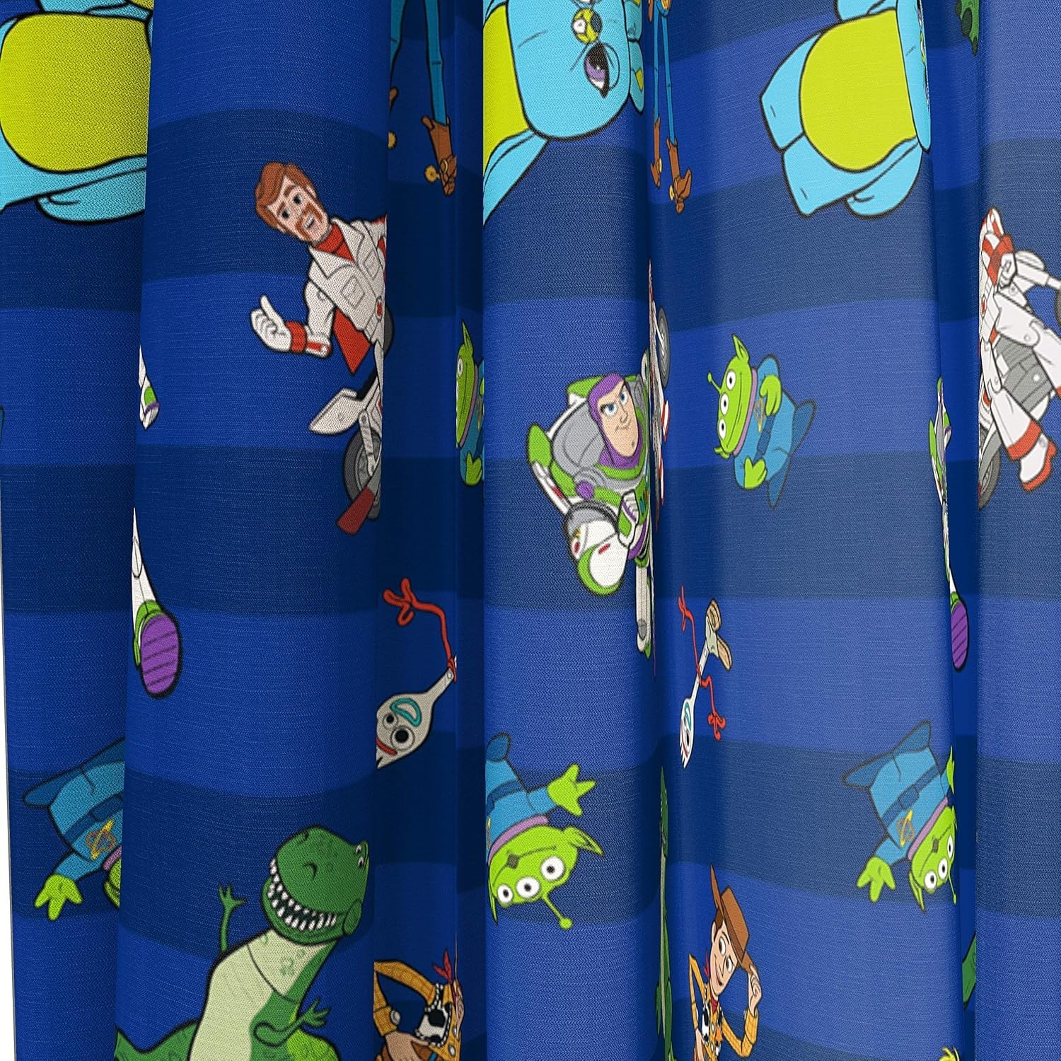 Kids Window Drapes – 4 Piece Curtain Set Includes 2 Tiebacks, Beautiful Beddi…