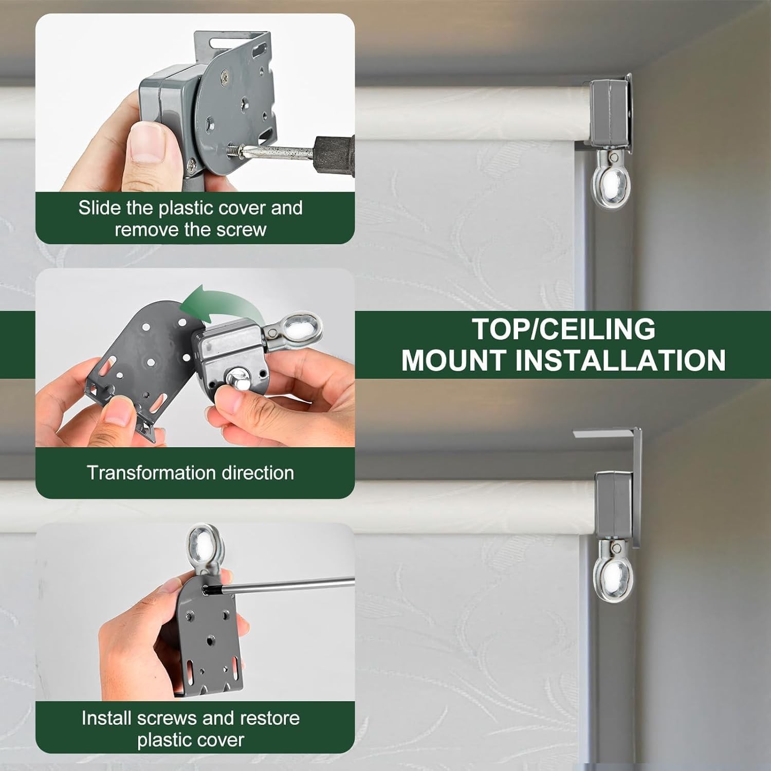 Lihopefe Sunshade Replacement Bracket Compatible with Coolaroo External Rolle…