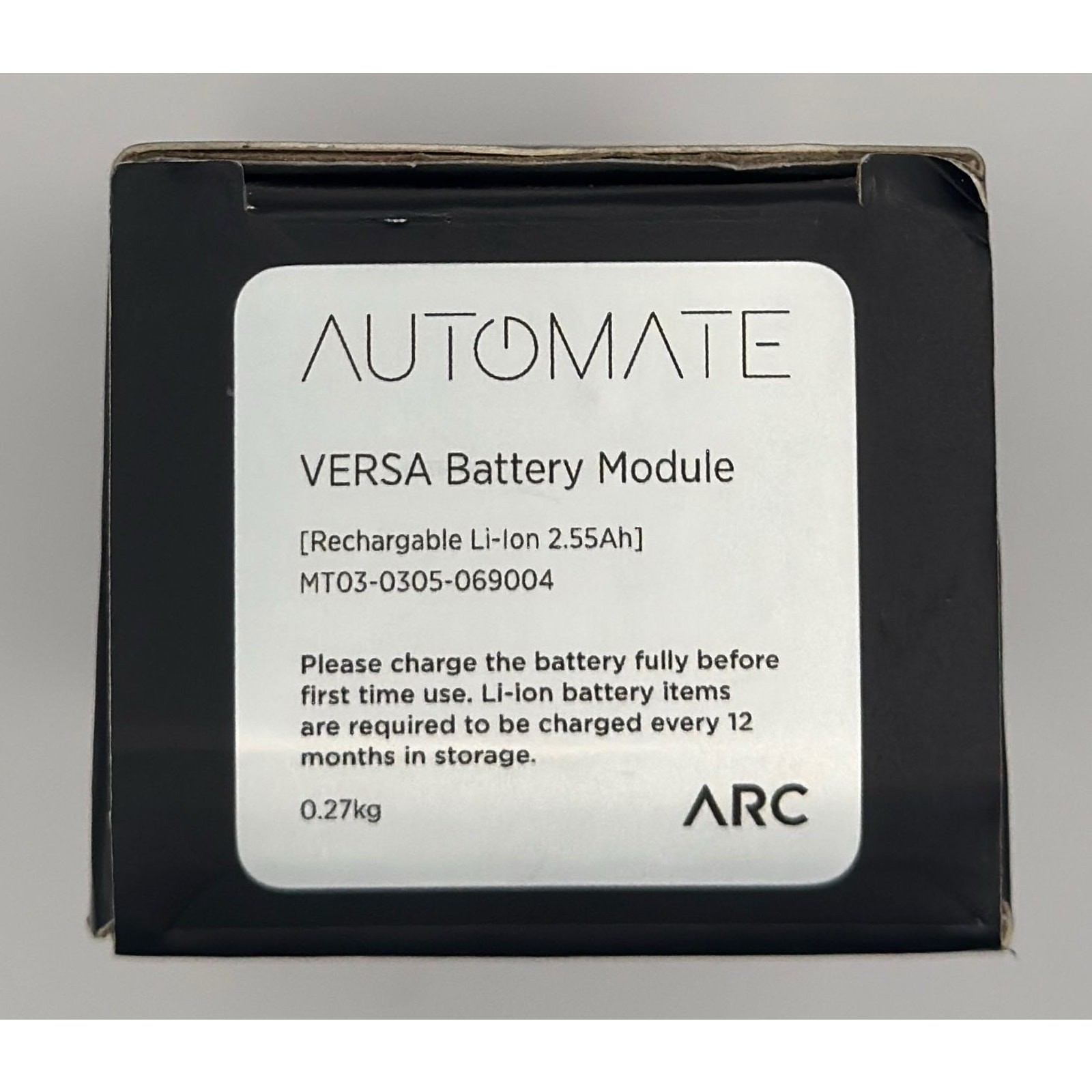 Automate Versa Battery Module Kit MT03-0305-069004 Charger Cable New Acmeda