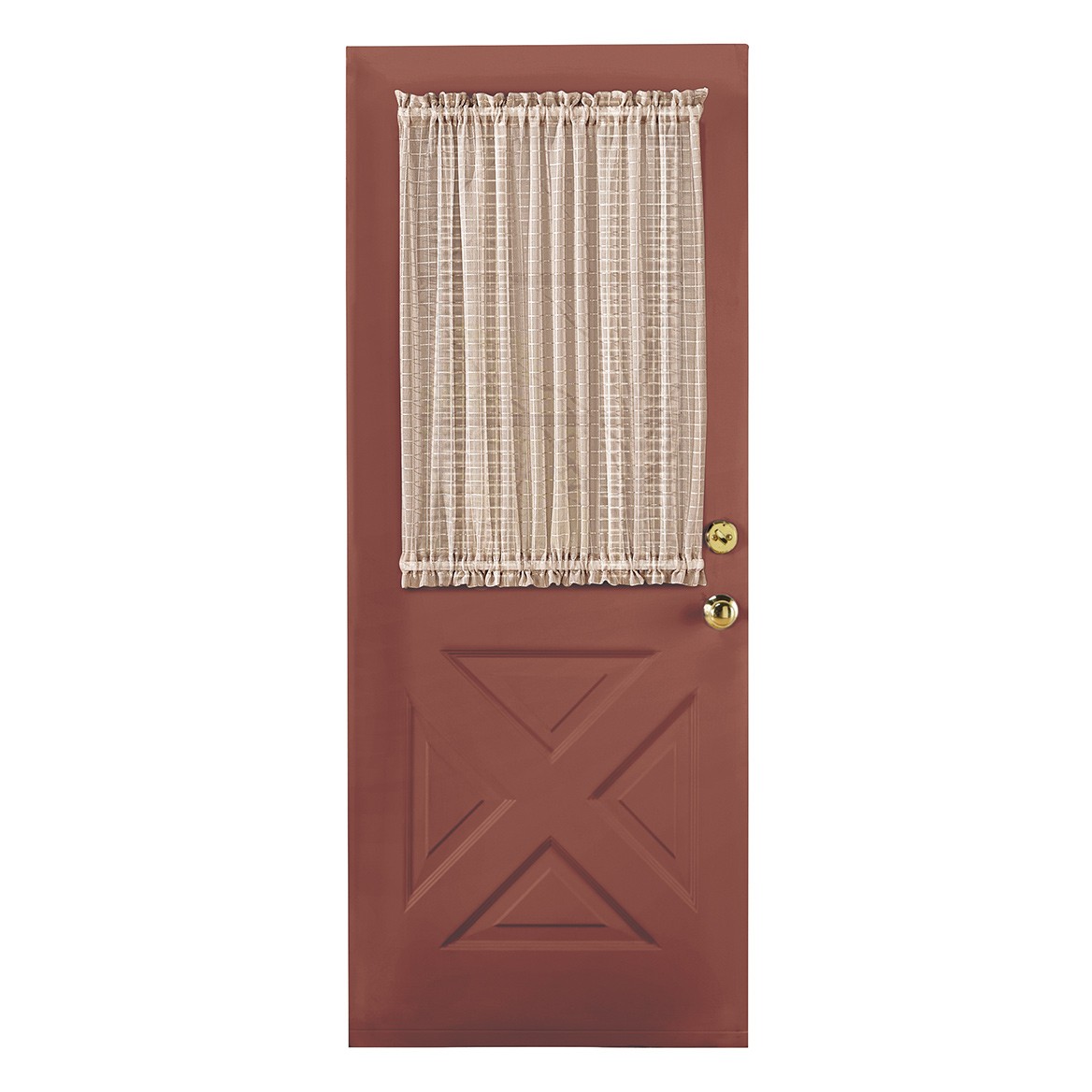 Montauk Sheer Door Panel, Ivory, 53″ x 40″