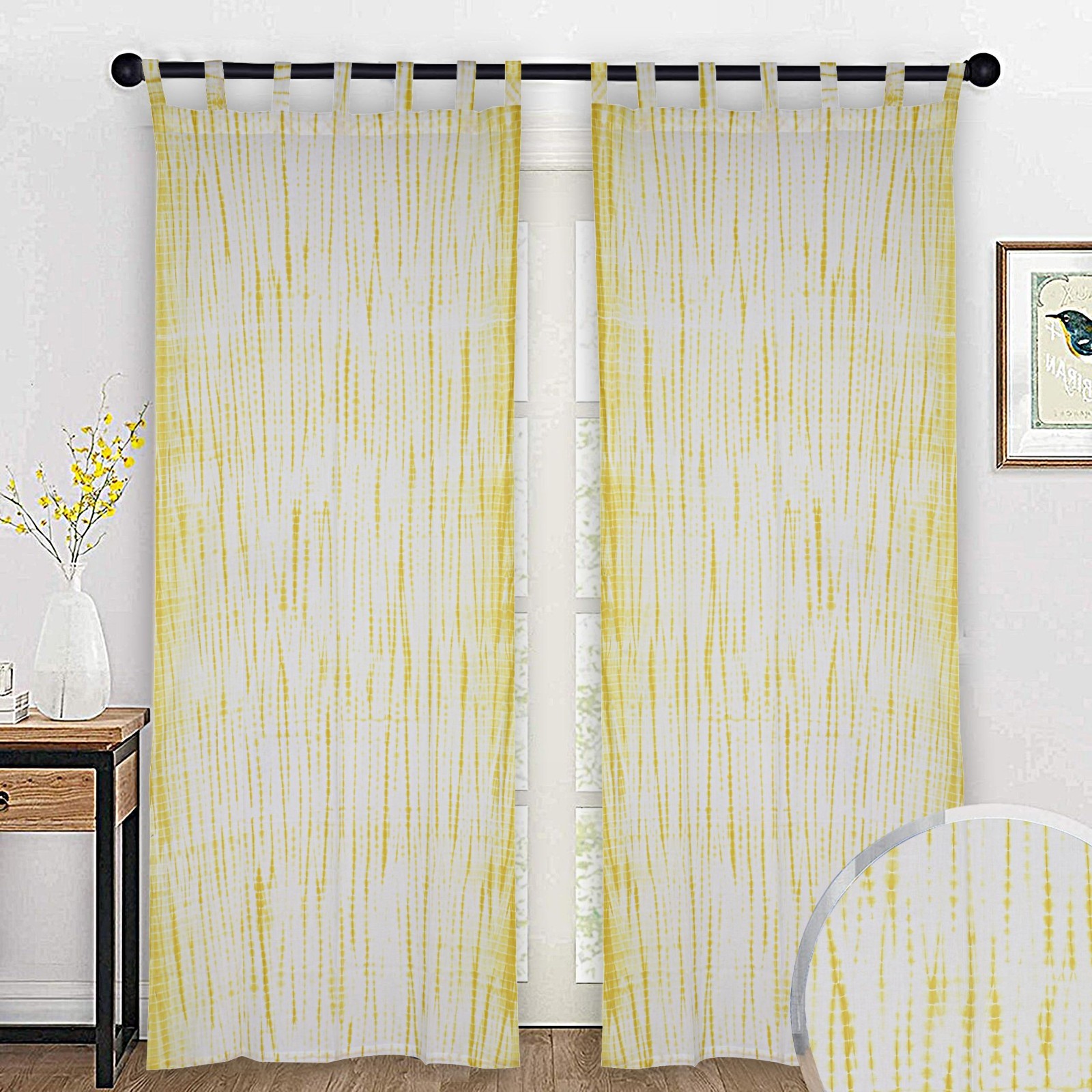 Curtains Hippie Indian Tapestry Wall Hanging Bohemian Window Valance