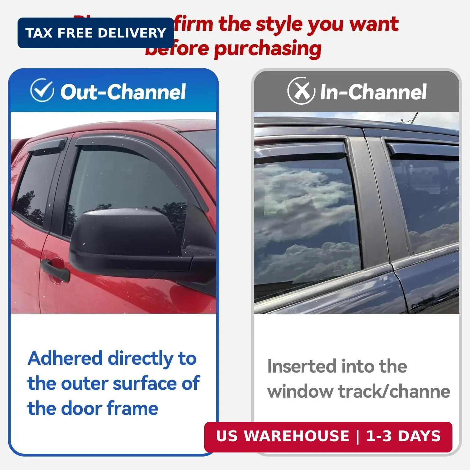 Window Visors Rain Guards Shield for 2021 2022 2023 2024 2025 2026 Hyundai Elant