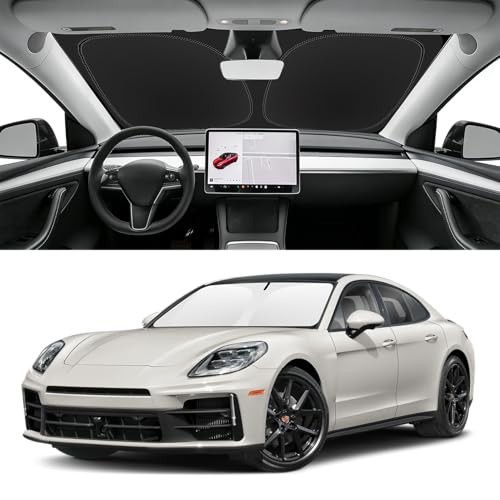 Custom Fit Windshield Sun Shade for Porsche for 2017-2025 Porsche Panamera