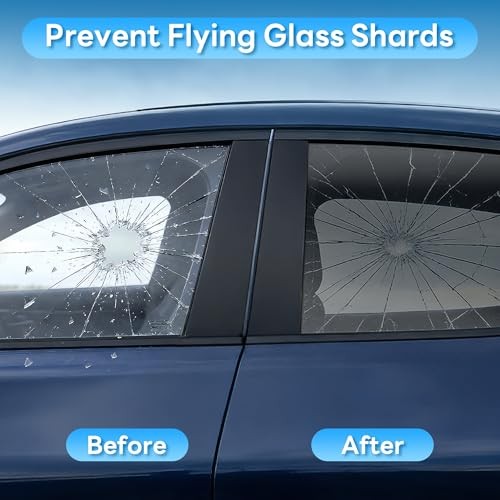 5% VLT Ceramic Car Window Tint Film – Privacy Anti-Glare & 20in x 20ft 5% Vlt