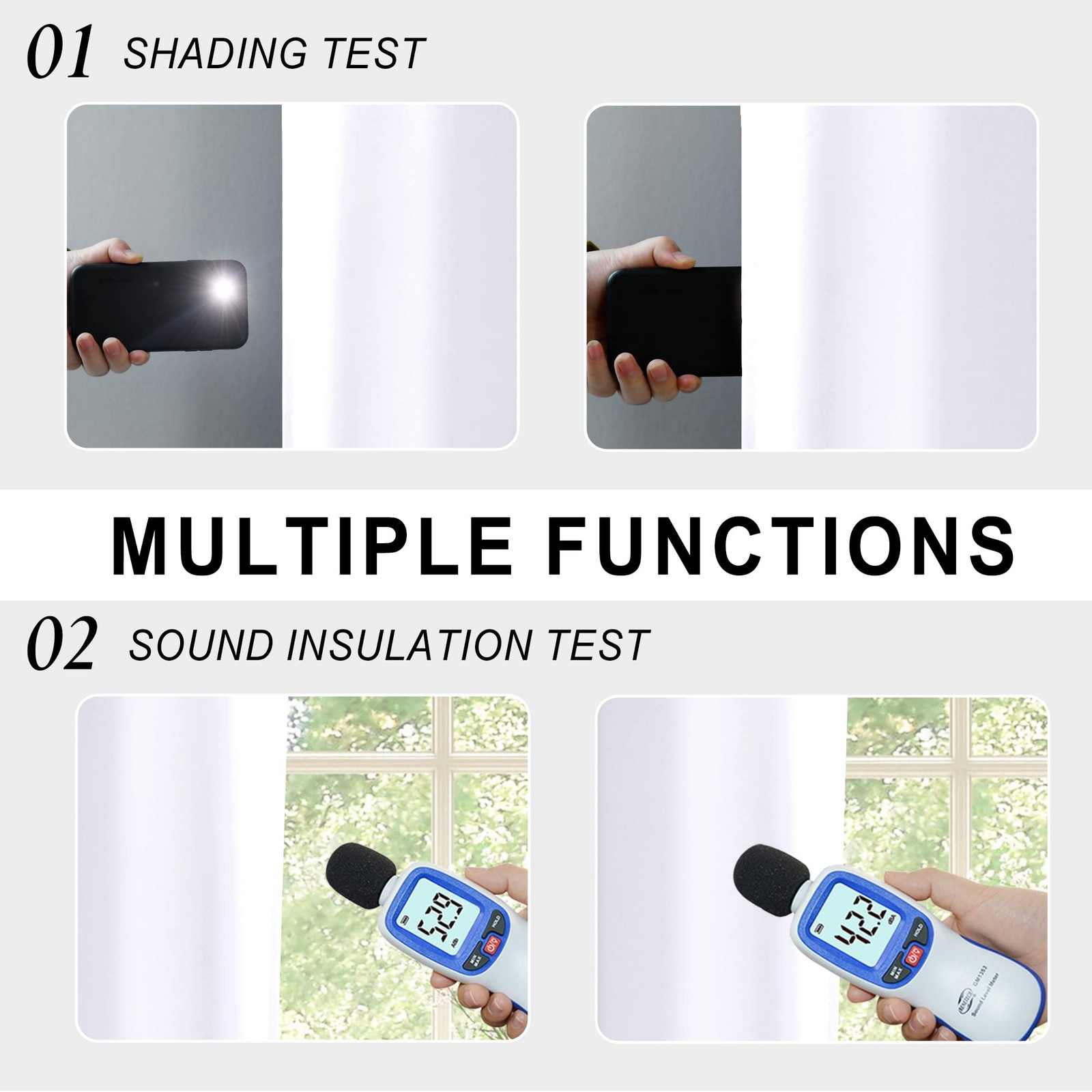 Xwzo White 100 – And Full Light Blocking Drapes Black Liner For Large