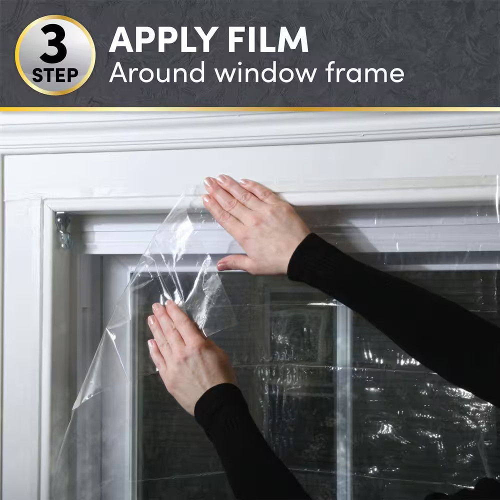 Heavy Duty Shrink Window Kit 2 PK, 42 In. X 62 In.