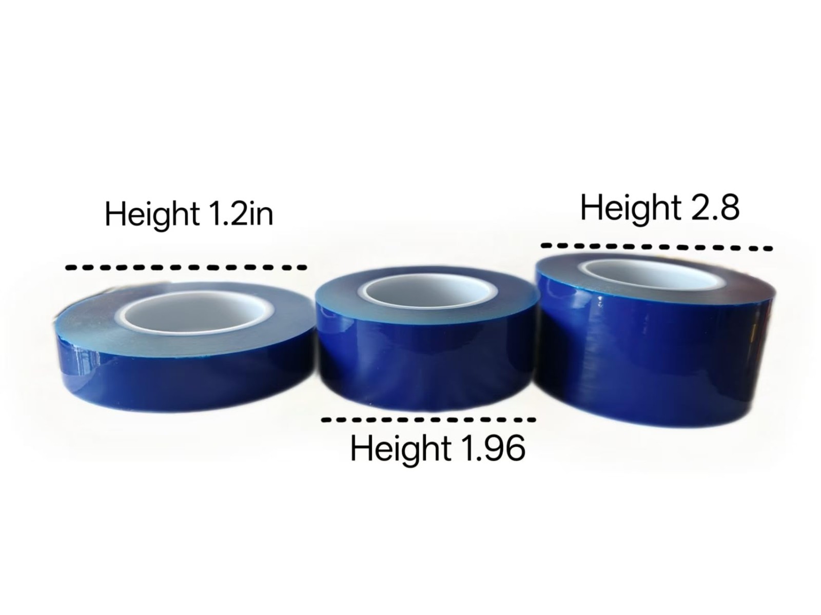 Durable Blue Adhesive Film for Wheel Hub Protection – Easy Install, Strong Adhes