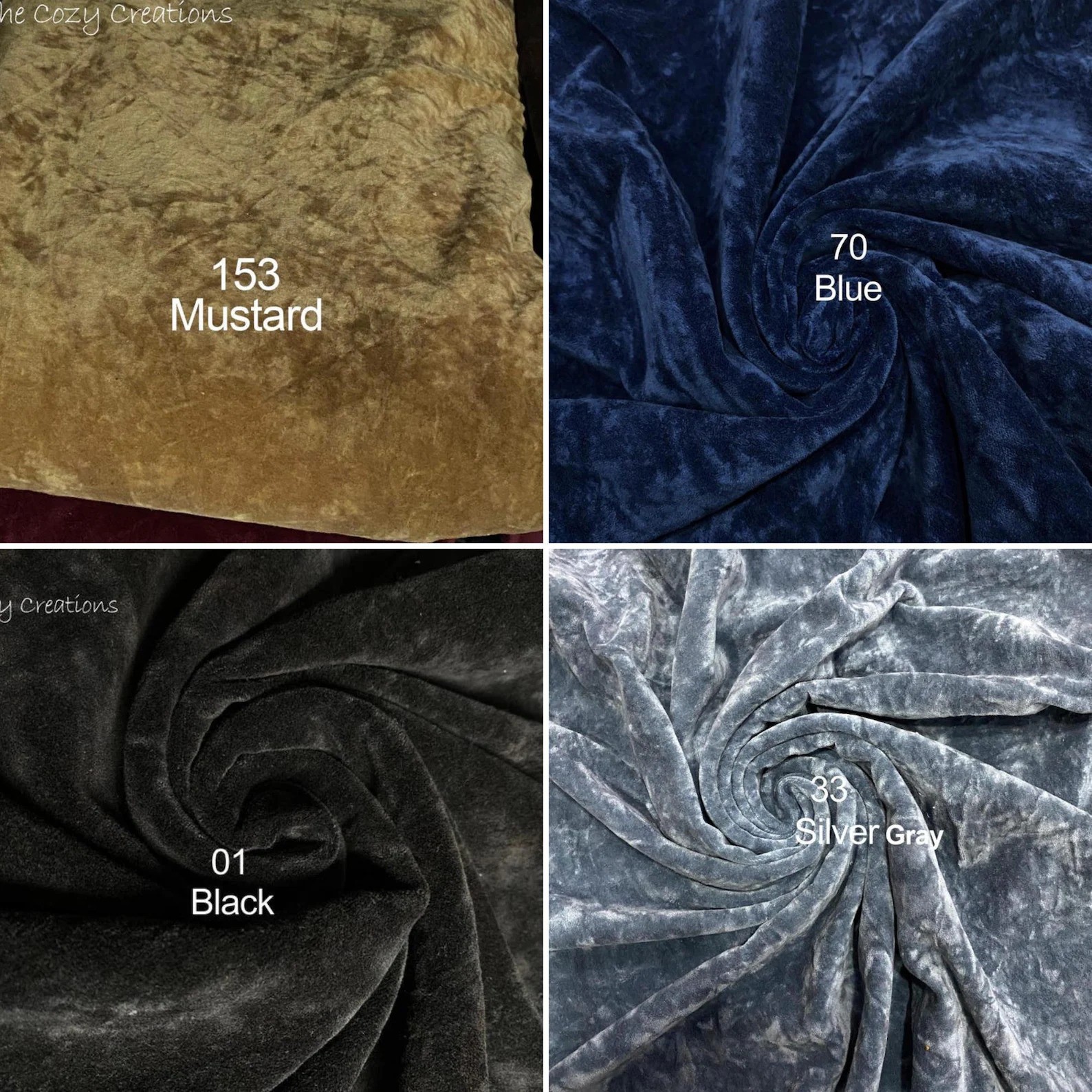 Luxury Cotton Velvet Curtains Extra Long Wide Drapes for Living Room Bedroom