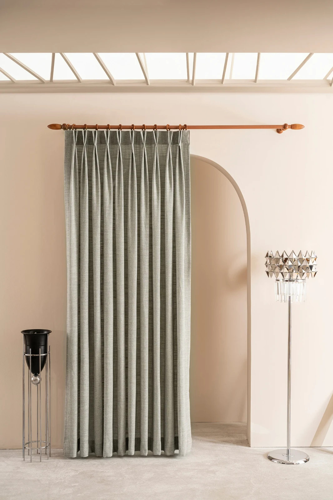 Custom Chunky Linen Look Curtains Basketweave Rustic Window Drapes Panels