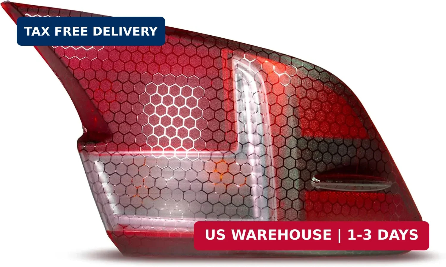 VViViD+ Honeycomb Matte Smoke Taillight Tint Bulk Vinyl Roll (1ft x 5ft)