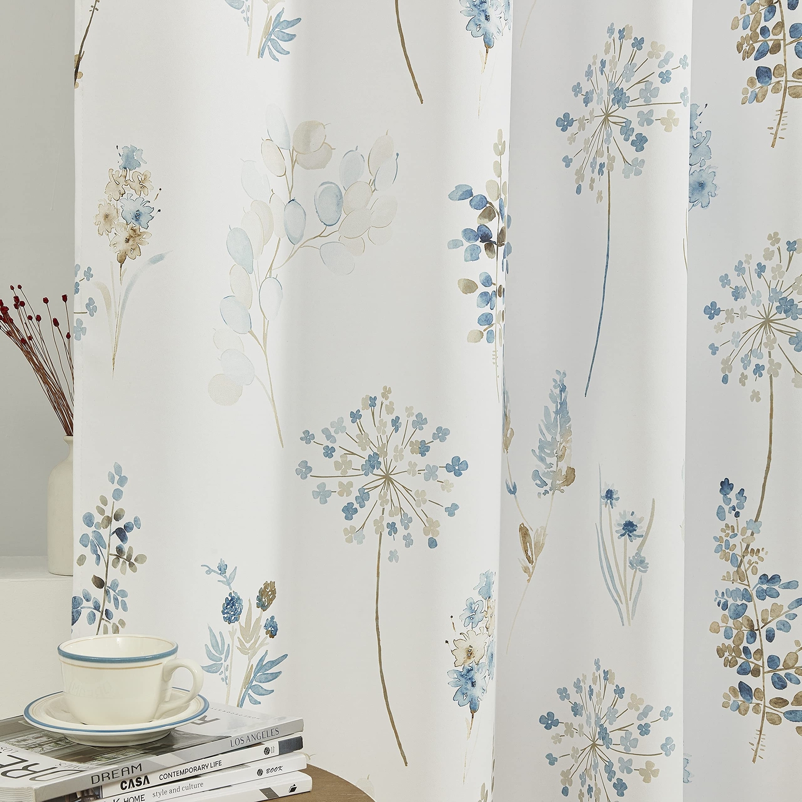 Dining Room Curtains 84 Inch Length 2 Panels Farmhouse Vintage Rustic Country…