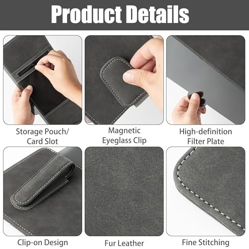 Sun Visor Extender for Car – Sun Protection Visor Clip Extension for