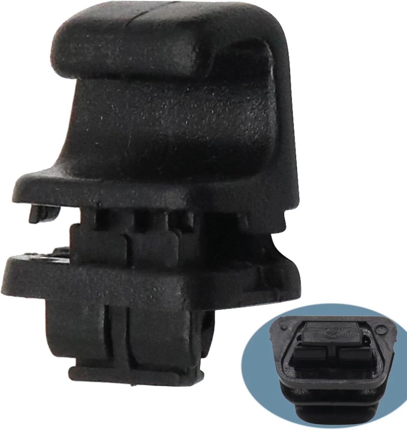 Interior Rear Door Curtain Hooks, 4-Piece Set for Hyundai Palisade 2020-2023