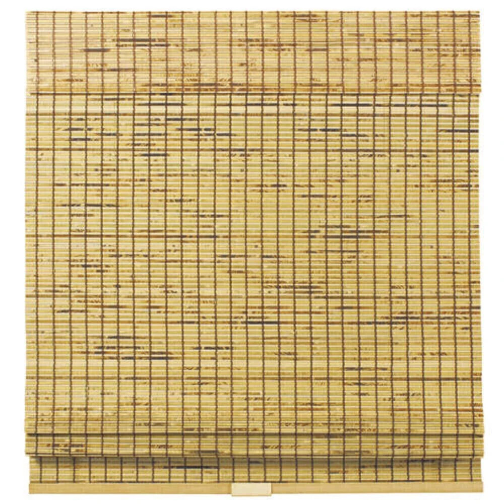 Light Filtering Cordless Natural Woven Bamboo Window Shade 27 in. W x 64 in. L