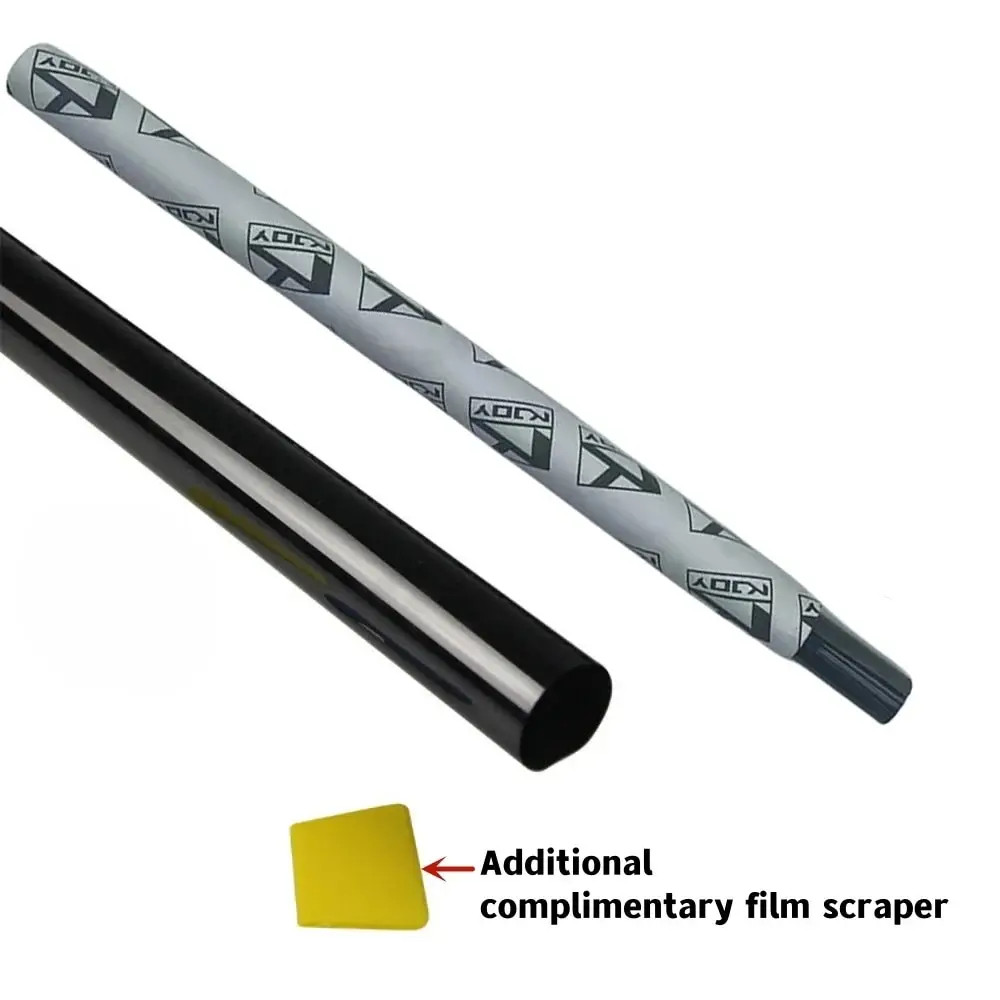 3M x 50cm Black Window Tint Film UV Heat Privacy Glass Tint VLT